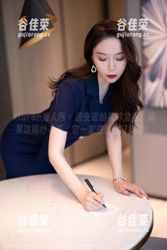 Xiuren秀人网-唐安诺 Xiuren秀人网 - 唐安诺的花嫁套图:如果这婚纱有手,它一定在悄悄打招呼!