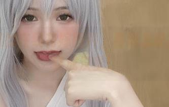 倦倦喵的在线花嫁图片，看她怎样把婚纱穿成汉堡！