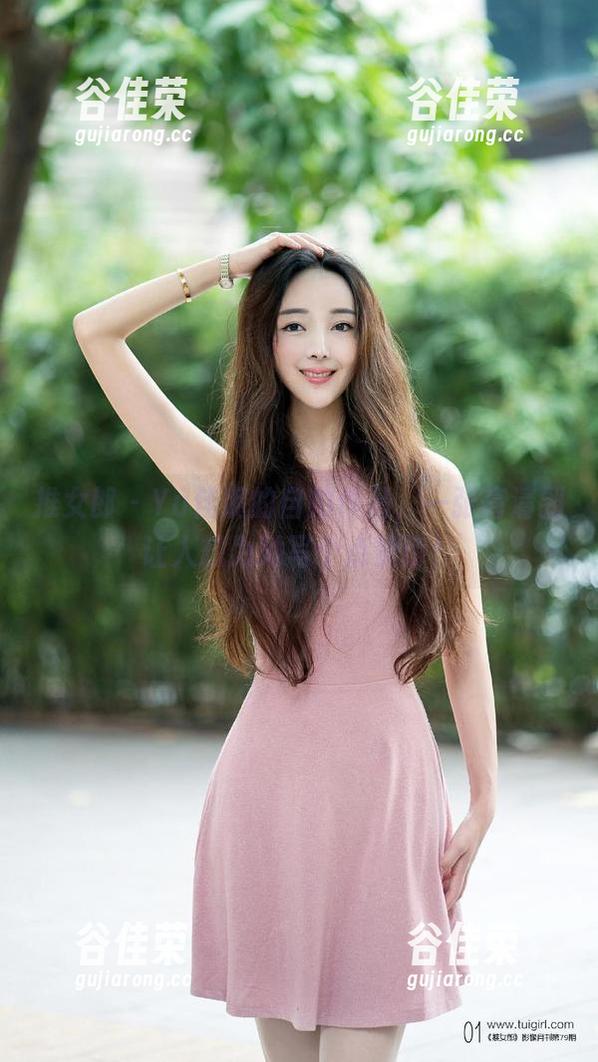 推女郎 - Yu佳妮的自拍作品，一张高清到让人想为她写个点赞诗！