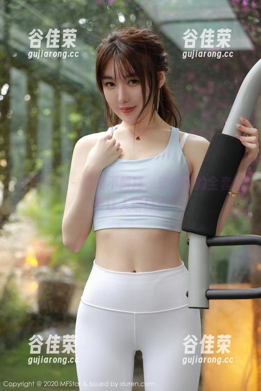 模范学院 - 原图不解释，软软酱的全套吊带让人咽口水