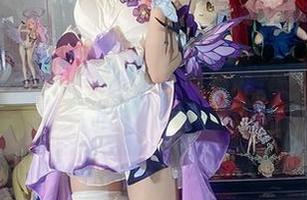 一抹旗袍，一个明日方舟，白栎Shirly图集带你飘离现实